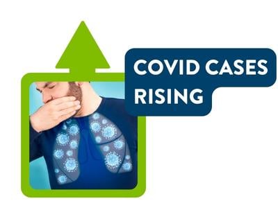 COVID cases rising