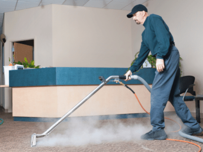 how often to clean carpeting in professional setting