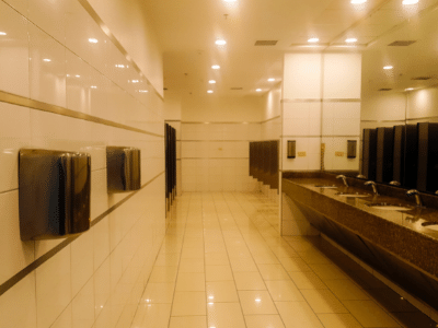 restroom deep cleaning for commercial buildings