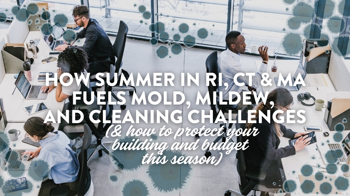 How summer in RI, CT and MA fuels mold, mildew and cleaning challenges and how to protect your building and budget